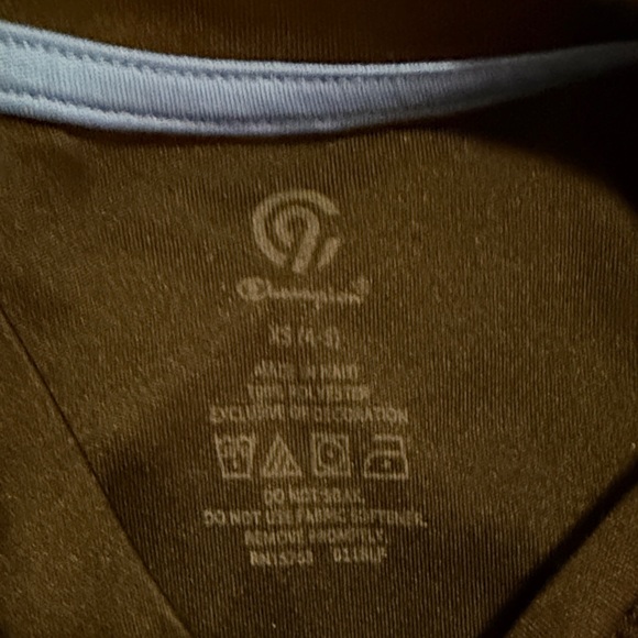 Champion Kids Black and Blue Graphic Tee - Picture 3 of 6